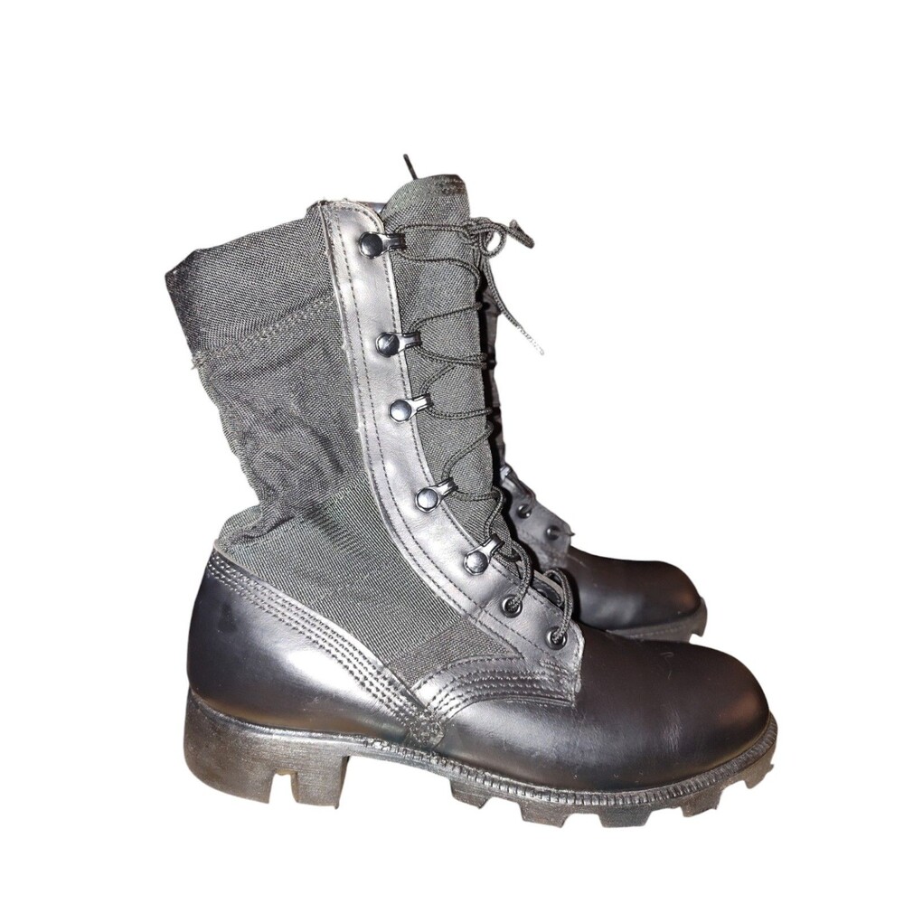 Vintage Ro-Search Spike Protective Jungle Boots size 6R    37